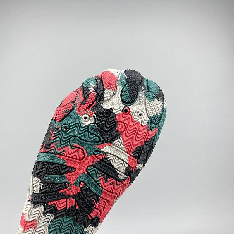 Close-up of outsole pattern